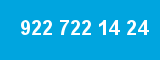 922 722 14 24